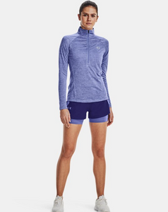 Under Armour Women's Tech Twist 1/2 Zip - Baja Blue (495)