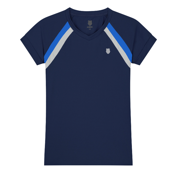 K-Swiss Girls TAC Core Team Top - Navy