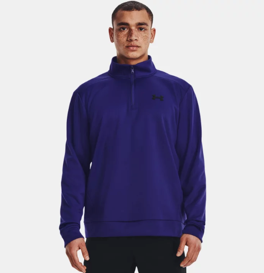 Under Armour Men's Armour Fleece ¼ Zip - Sonar Blue (468)