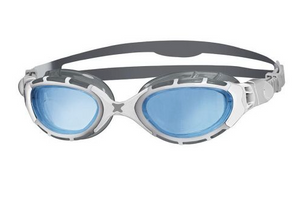 Zoggs Predator Flex 2.0 Swimming Goggles (Silver/White)