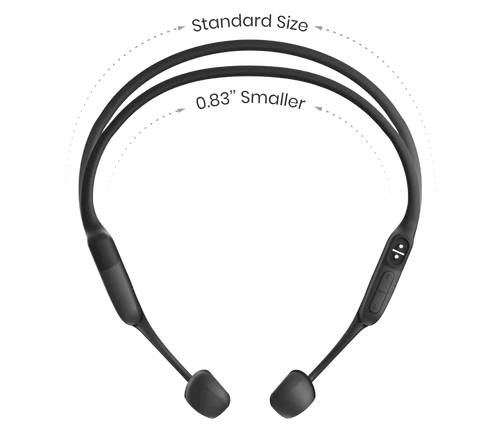 Shokz OPENRUN MINI Wireless Bone Conduction Headphones - Black Shokz OPENRUN MINI Wireless Bone Conduction Headphones - Black