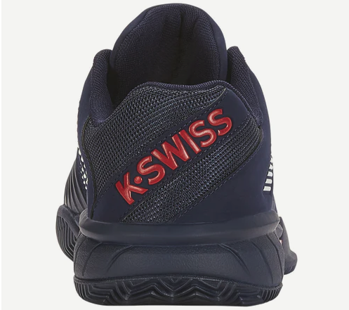 K-Swiss Men's Express Light 3 HB Tennis Shoes - PEACOAT/MARS RED