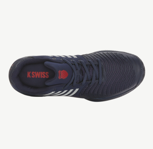 K-Swiss Men's Express Light 3 HB Tennis Shoes - PEACOAT/MARS RED