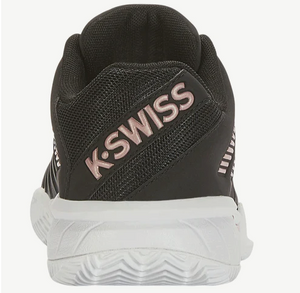 K-Swiss Women's Express Light 3 HB Tennis Shoes - BLACK/STEEL GREY/ROSE GOLD