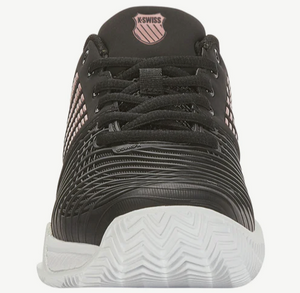 K-Swiss Women's Express Light 3 HB Tennis Shoes - BLACK/STEEL GREY/ROSE GOLD