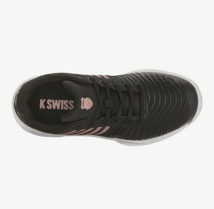 K-Swiss Women's Express Light 3 HB Tennis Shoes - BLACK/STEEL GREY/ROSE GOLD