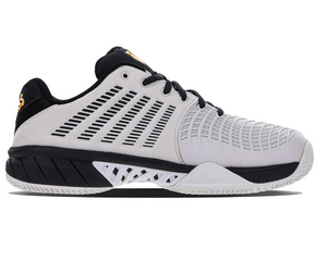 K-Swiss Men's Express Light 3 HB Tennis Shoe - BARELY BLUE/MOONLESS NIGHT/AMBER YELLOW