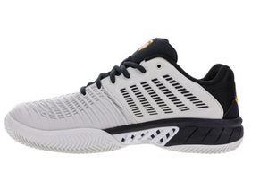 K-Swiss Men's Express Light 3 HB Tennis Shoe - BARELY BLUE/MOONLESS NIGHT/AMBER YELLOW