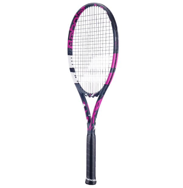 Babolat Boost Aero Pink Tennis Racket (2023) - strung