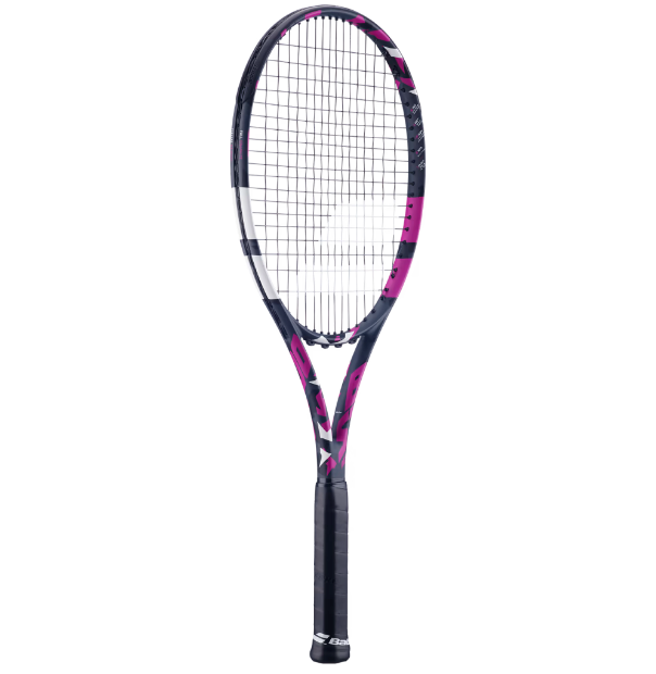 Babolat Boost Aero Pink Tennis Racket (2023) - strung