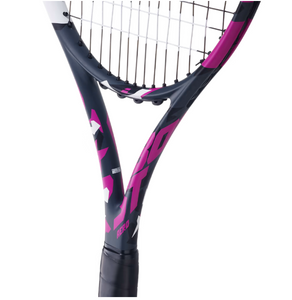 Babolat Boost Aero Pink Tennis Racket (2023) - strung