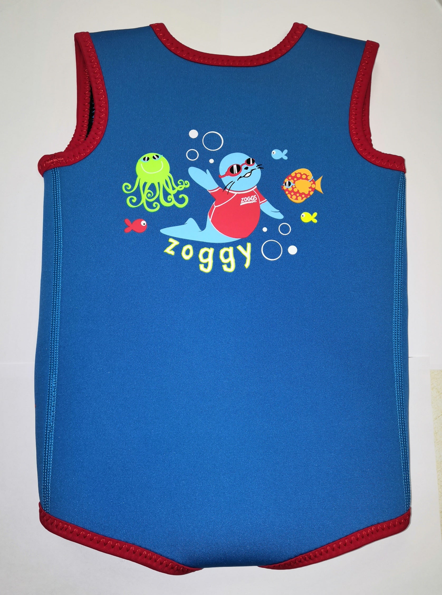 Zoggs Zoggy Neoprene Baby Wrap - Blue/Red