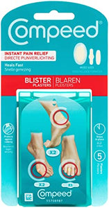 Compeed Blister Plasters Mixed Sizes - pack of 5