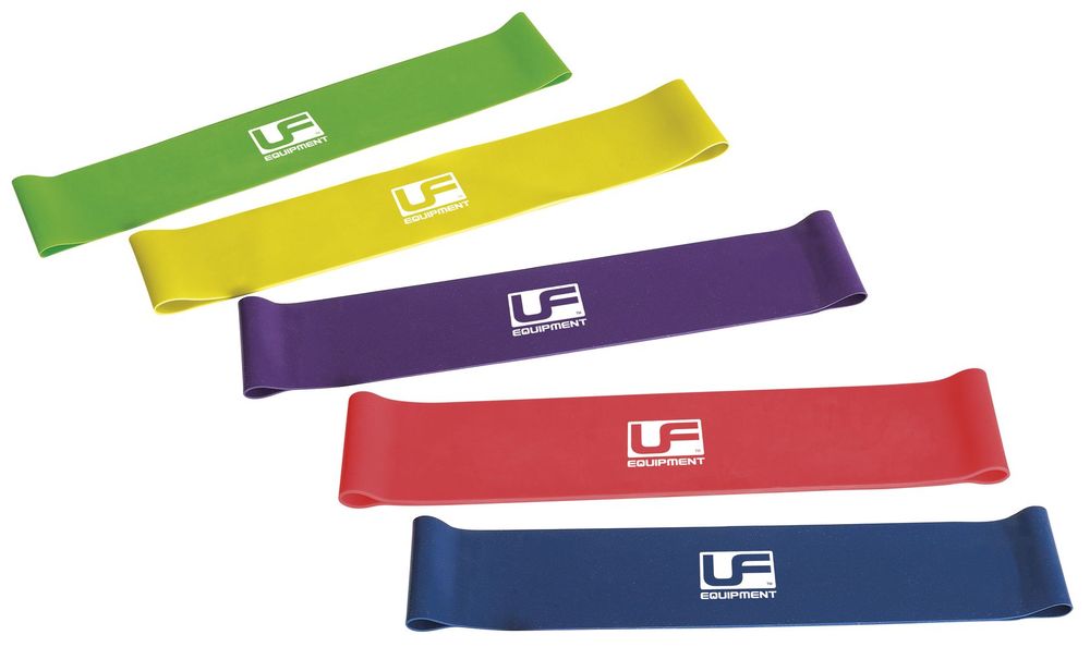 Urban Fitness Resistance Band Loop Set of 5 Bands