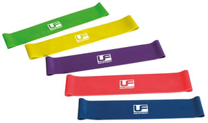 Urban Fitness Resistance Band Loop Set of 5 Bands